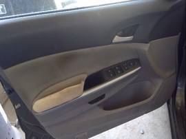 2008 HONDA ACCORD, GRAY, EX-L, 3.5L, AT,  A25128
